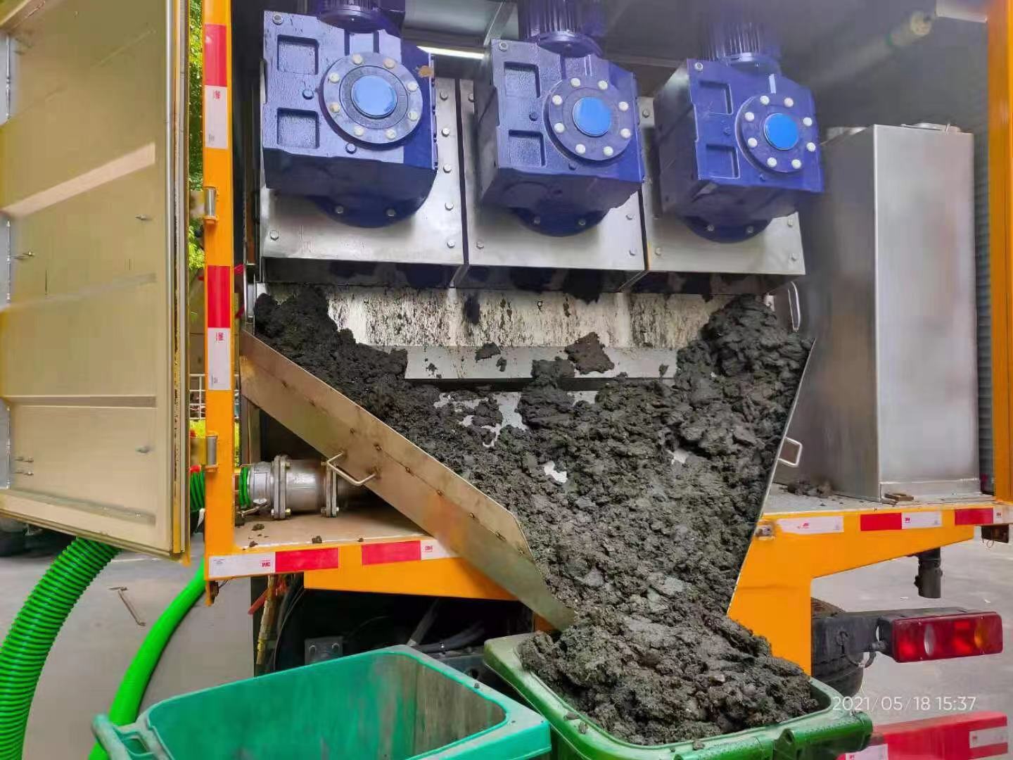 宁都化粪池清掏城市维护站-泥浆净化干湿分离处理